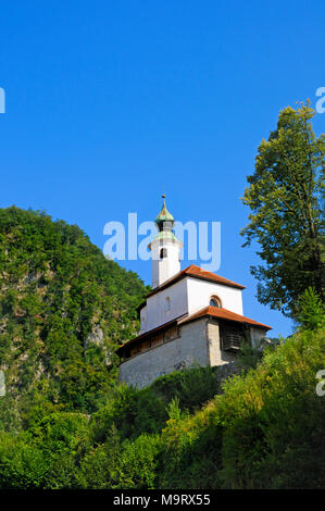 Kamnik, Gorenjska, Slovenia. Mali Grad (piccolo castello) Foto Stock