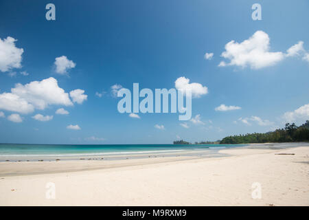 Spiaggia di sabbia, Kudat, Sabah, Malesia, Borneo Foto Stock