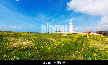 Paphos Parco Archeologico di Cipro Foto Stock