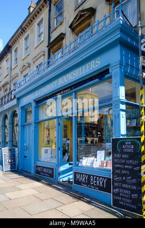 Libreria aziendale e superiore a Bath Somerset, Inghilterra, sede storica, da allora trasferita. Foto Stock