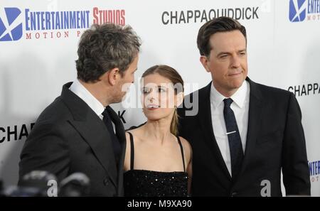 Los Angeles, CA, Stati Uniti d'America. 28 Mar, 2018. All'arrivo CHAPPAQUIDDICK Premiere, Samuel Goldwyn Theatre, Los Angeles, CA Marzo 28, 2018. Credito: Dee Cercone/Everett raccolta/Alamy Live News Foto Stock