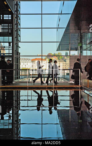 La gente di cultura e congressi di Lucerna, Svizzera Foto Stock