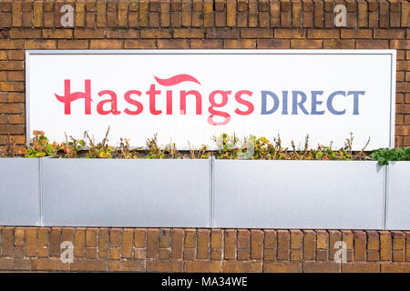 Hastings assicurazione diretta, Conquest House, Collington Avenue, Bexhill-on-Sea, East Sussex, regno unito Foto Stock