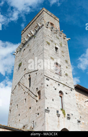 San Gimignano in Provincia di Siena, Toscana, Italia, Europa Foto Stock