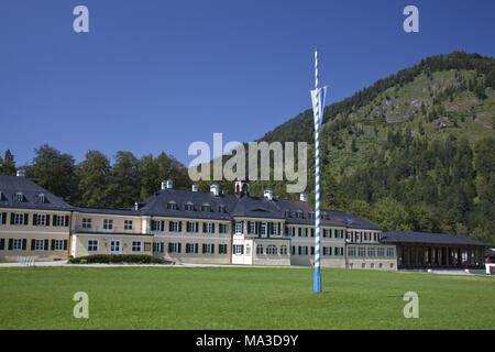 Costruzione di Hanns Seidel foundation in Wildbad Kreuth, Kreuth, Alta Baviera, Baviera, Germania meridionale, Germania, Foto Stock