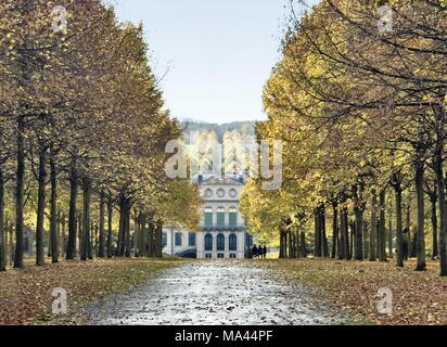 Wilhelmsthal palazzo nei pressi Calden, Kassel, Germania Foto Stock