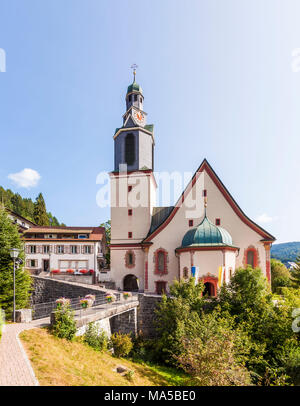 Germania, Baden-Württemberg, Foresta Nera, a Todtmoos, la Chiesa del pellegrinaggio della Madonna, chiesa Foto Stock