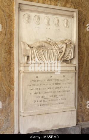 Pauline de Beaumont - San Luigi dei Francesi - Roma Foto Stock