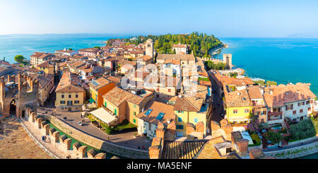 Sirmione Brescia provincia,Lombardia,Italia Foto Stock