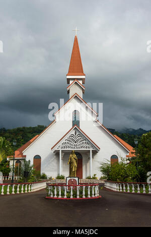 Tahiti, Polinesia Francese Foto Stock