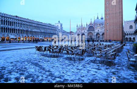 Venezia in inverno Foto Stock