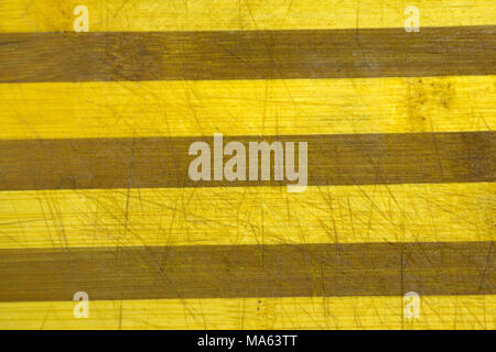 Big Brown asse di legno muro sfondo texture Foto Stock