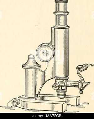 . Elementare microscopia chimica . Fig. 48. Leitz microscopio metallurgico. descritto sulla pagina 86, Fig. 37, il radiante può essere sia un motore elettrico o una lampada di acetilene. Il microscopio stesso non ha alcun 1 Vedere Stead, Work Shop microscopi. J. Roy. Micro. Soc. 1909, 20, 22. 2 Per la sua applicazione vedere Tassin, la microstruttura dei getti di acciaio, J. Ind. L'ing. Chem., 5 (1913), 713. Metallografia come applicata ad ispezione, J. Ind. L'ing. Chem., 6 (1914), 95. Foto Stock