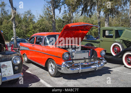 Fort bianco, FL, Stati Uniti d'America. 1957 Chevrolet. Foto Stock