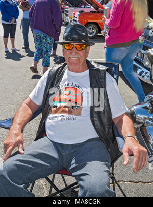 Auto Show di Ft. Bianco, Florida, era una fibrosi cistica evento di beneficenza. Foto Stock