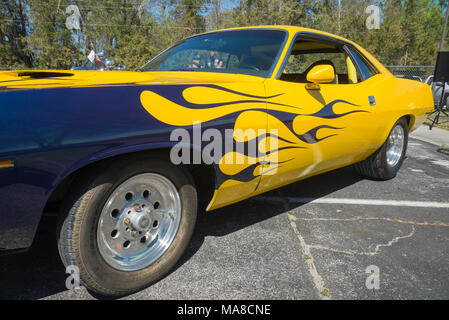 Auto Show di Ft. Bianco, Florida. Foto Stock