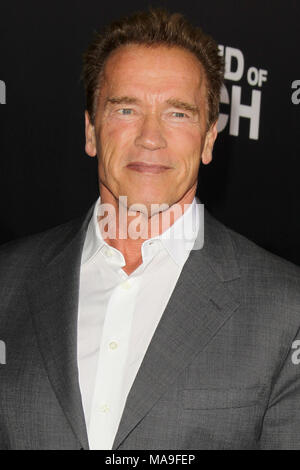 LOS ANGELES, CA - 17 settembre: Arnold Schwarzenegger al ' 'Fine watch' premiere del film al Regal Cinemas L.A. Vivere il 17 settembre 2012 a Los Angeles, California. © mpi26/MediaPunch Inc. Foto Stock
