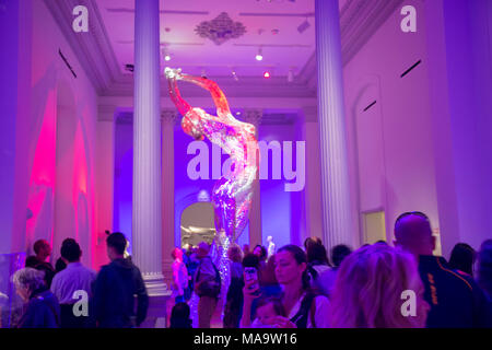 Marco Cochrain, la verità è la bellezza. N. di spettatori: l'arte del Burning Man è presso lo Smithsonian's Renwick Gallery di Washington DC 30 Marzo - 16 settembre 2018. Foto Stock