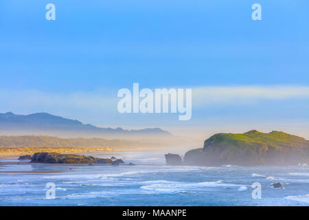 Bandon Beach sulla costa dell'Oregon Foto Stock