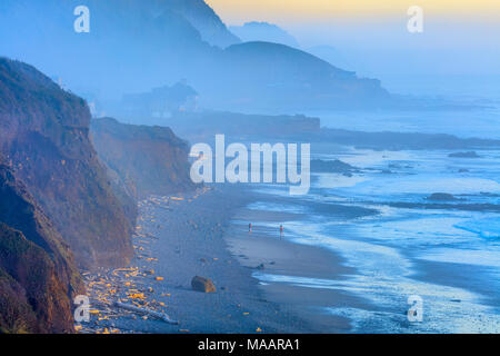 Cape perpetua sul Oregon Coast Foto Stock