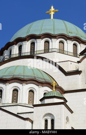 Chiesa di San Sava, Belgrado, Serbia Foto Stock