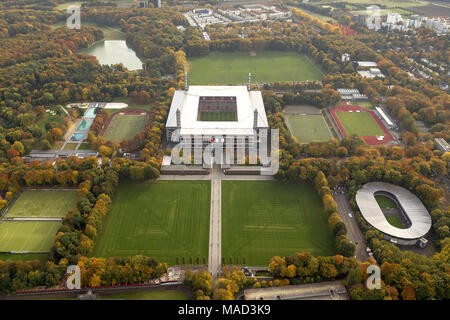 Vista aerea, energia territoriale Stadium, 1.FC Koeln, Rhein Energie Stadium, 2.Bundesliga, Colonia, nella Renania, Renania settentrionale-Vestfalia, Germania, Europa Foto Stock