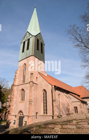 Peterskirche, Heidelberg, Baden-Württemberg, Deutschland Foto Stock