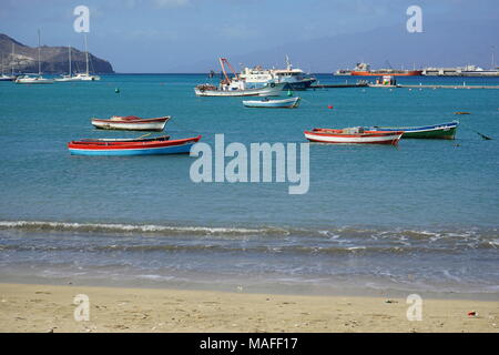 Porto Grande, Mindelo, Sao Vicente Capo Verde Foto Stock