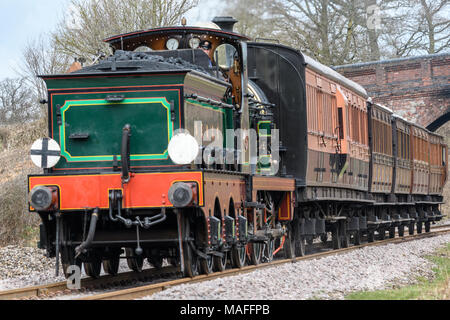 O1 classe No.65 capi a sud di Sheffield Park Foto Stock