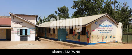 Scuola Ebraica, Mbale, Uganda, Africa orientale Foto Stock