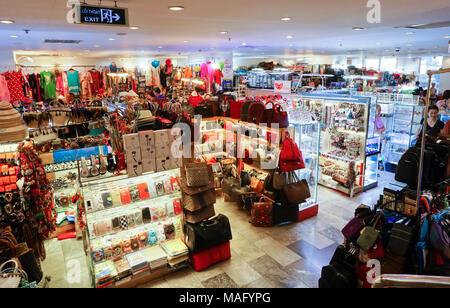 Lucky Plaza Shopping area nella città di Ho Chi Minh (Saigon), Vietnam Foto Stock