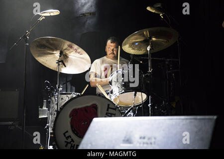 Marzo 31, 2018 - Nashville-basato rock band diarrea pianeta eseguire al Regency Ballroom di San Francisco, California. Credito: Greg Chow/ZUMA filo/Alamy Live News Foto Stock