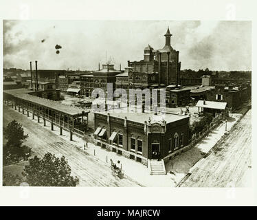 Titolo: Anheuser-Busch Brewery complessa al nono e Pestalozzi strade. . 1880 l. Foto Stock