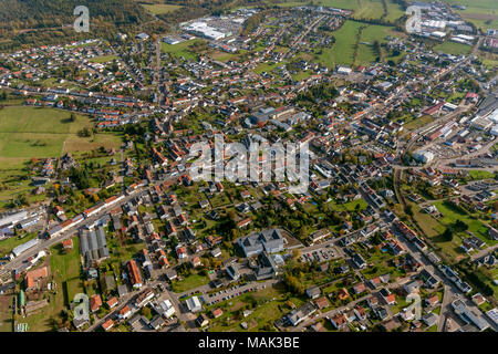 Losheim am See, della Saar e della Renania Palatinato, della Germania, Europa, Greimerath, vista aerea, uccelli-occhi vista, Vista aerea, la fotografia aerea, antenna pho Foto Stock