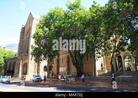 Cattedrale di San Giorgio su Wale Street, Anglicana di 'persone' cattedrale nel centro di Città del Capo in Sud Africa Foto Stock