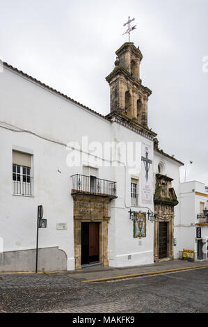 Chiesa di Arcos de la Frontera vicino a Cadiz Spagna Foto Stock