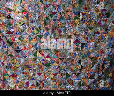 Patch work stile folk sfondo Foto Stock