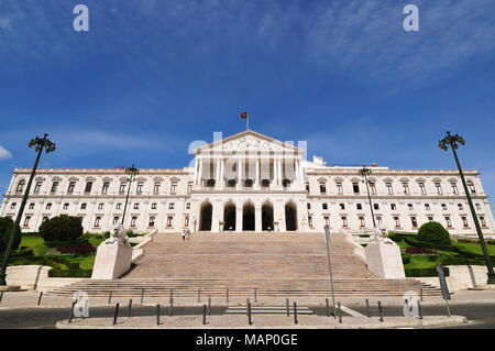 Assembleia da República (Portoghese Europeo). São Bento Palace, Lisbona. Portogallo Foto Stock