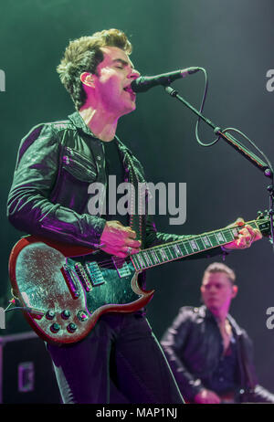 Stereophonics performing live presso il Centro Internazionale di Bournemouth Foto Stock