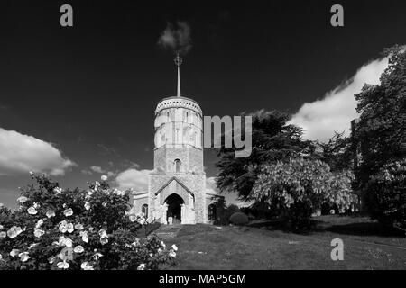 Santa Maria Vergine Chiesa, Swaffham prima village, Cambridgeshire; Inghilterra; Regno Unito Foto Stock