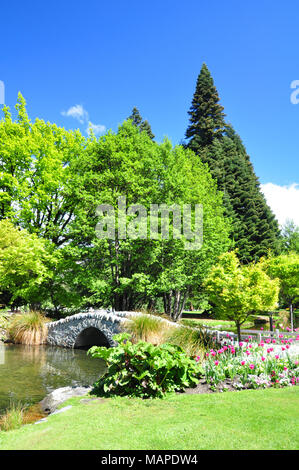 Giardini di Queenstown, Nuova Zelanda Foto Stock