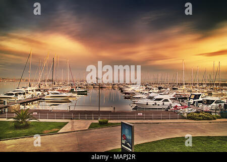 Marin Yacht Harbour Marina Foto Stock