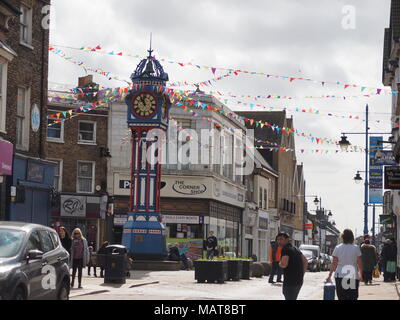 Sheerness, Kent, Regno Unito. Il 4 aprile, 2018. Regno Unito Meteo: un soleggiato e caldo giorno in Sheerness. Credito: James Bell/Alamy Live News Foto Stock