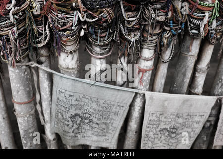 Omaggi al file di uccisione di Phnom Penh Foto Stock