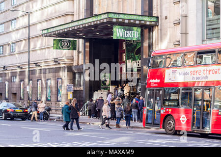 Empio Westend Musical al Teatro Apollo Victoria, London, Regno Unito Foto Stock