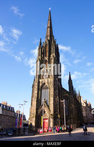 "Mozzo" (ex Tolbooth chiesa), Castlehill, Edimburgo, Scozia, Regno Unito Foto Stock