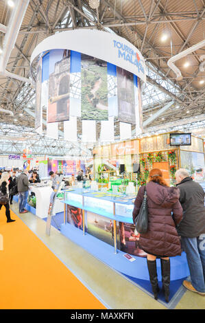 Ventiquattresimo Moscow International Travel & Tourism Exhibition (MITT-2012), Russia, Mosca, Expocenter, 21-24 marzo 2012 Foto Stock