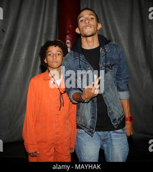 Khleo Thomas e Khameel Thomas all'estate esplosione presso la Sports Arena Il 20 agosto 2011 a Los Angeles, California. Foto Stock