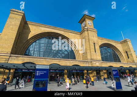 Stazione di King Cross, London, Regno Unito Foto Stock