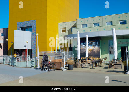 Ingresso al museo di Groninga, Groningen, Paesi Bassi. Foto Stock